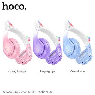  Tai nghe không dây bluetooth hỗ trợ thẻ nhớ chụp tai Hoco W53 chính hãng 