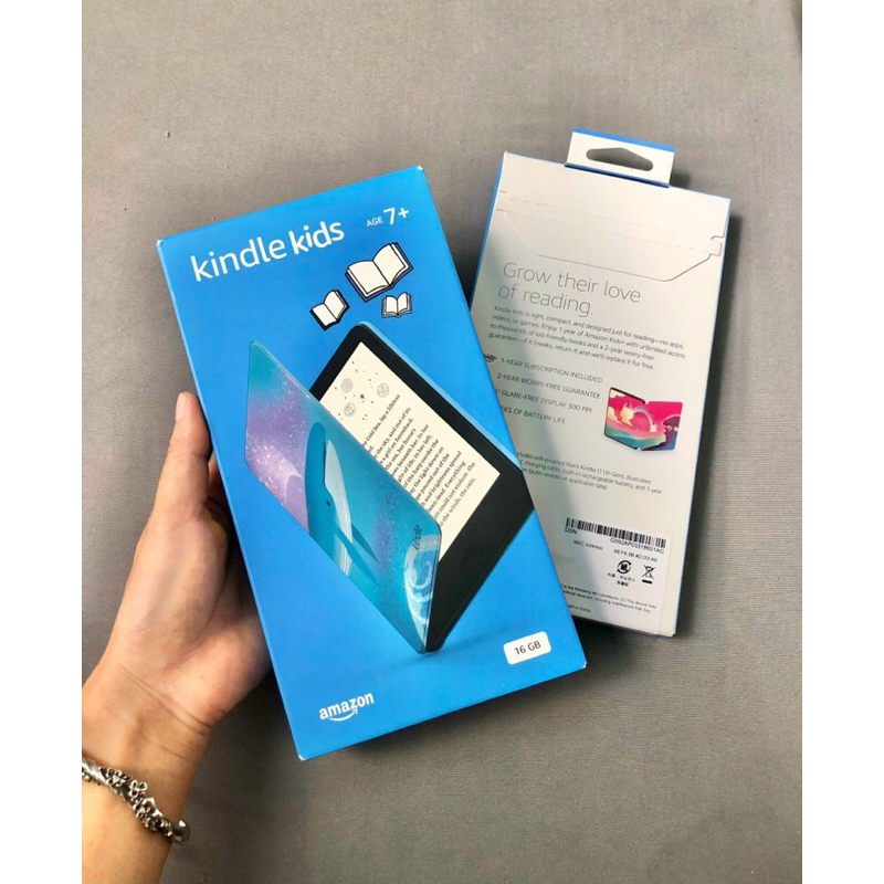 Máy đọc sách New kindle 2022 bản kids 16Gb