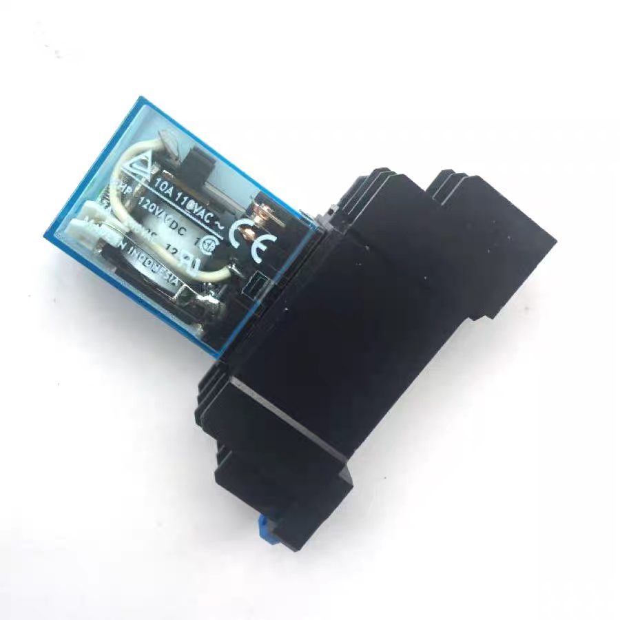 Relay trung gian LY2N 10A 12 - 220V 8 chân, relay 10A 8 chân, rơ le 220v10a 8 chân. rơ le 220V, relay trung gian