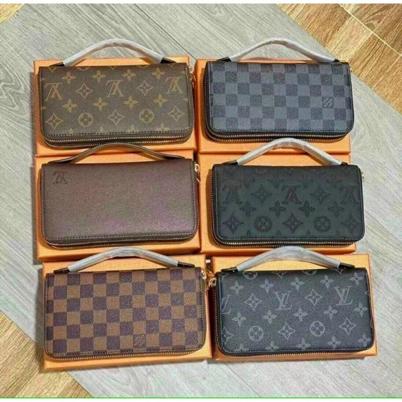 Ví Nam Nữ Dài Cầm Tay Có Quai Xách fullbox Hãng Eo Vì