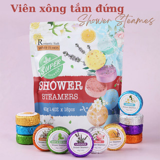 [6 Mùi] - Shower Steamer Romantic Bath- Viên Xông Cho Phòng Tắm Đứng- Thư Giãn, Giảm Stress-Ngủ Ngon-40g