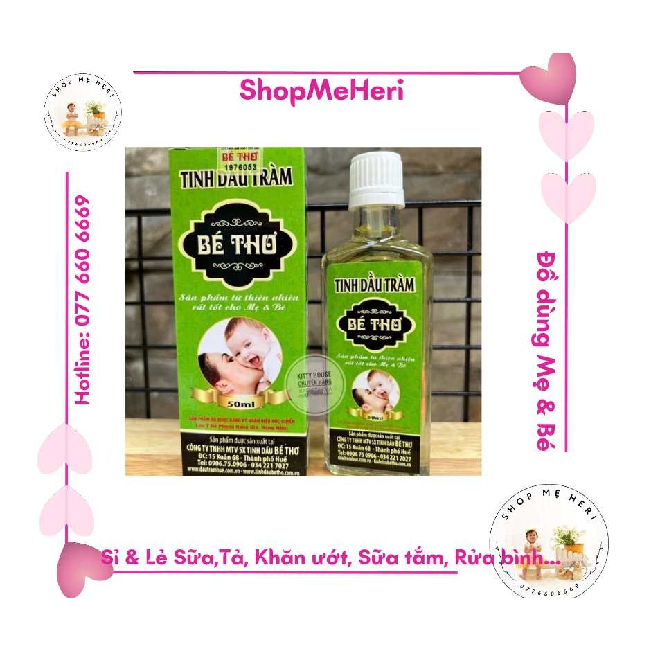 Dầu tràm Bé Thơ 50ml