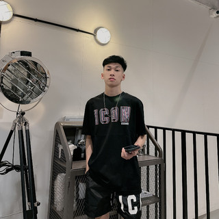 Áo thun nam dsq 039 hình in nhiệt vải cotton co dãn 4 chiều phù hợp cho nam