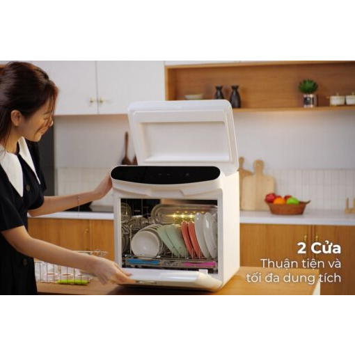 Máy tiệt trùng sấy khô UVC LED 2 trong 1 king pro 1 - 35 lít - Bảo hành 1 năm