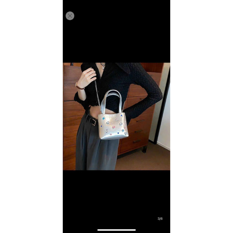 Túi đeo vai đeo chéo Lukadi size 17 màu sắc đa dạng