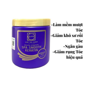 Ủ tóc lụa thái, Kem ủ tóc lụa Lae Sa Luay Spa Smooth Keratin Thái Lan 250g