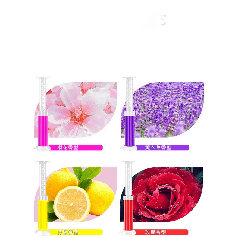 Gel thơm khử mùi khử trùng làm sạch vệ sinh diệt khuẩn bồn cầu hình bông hoa