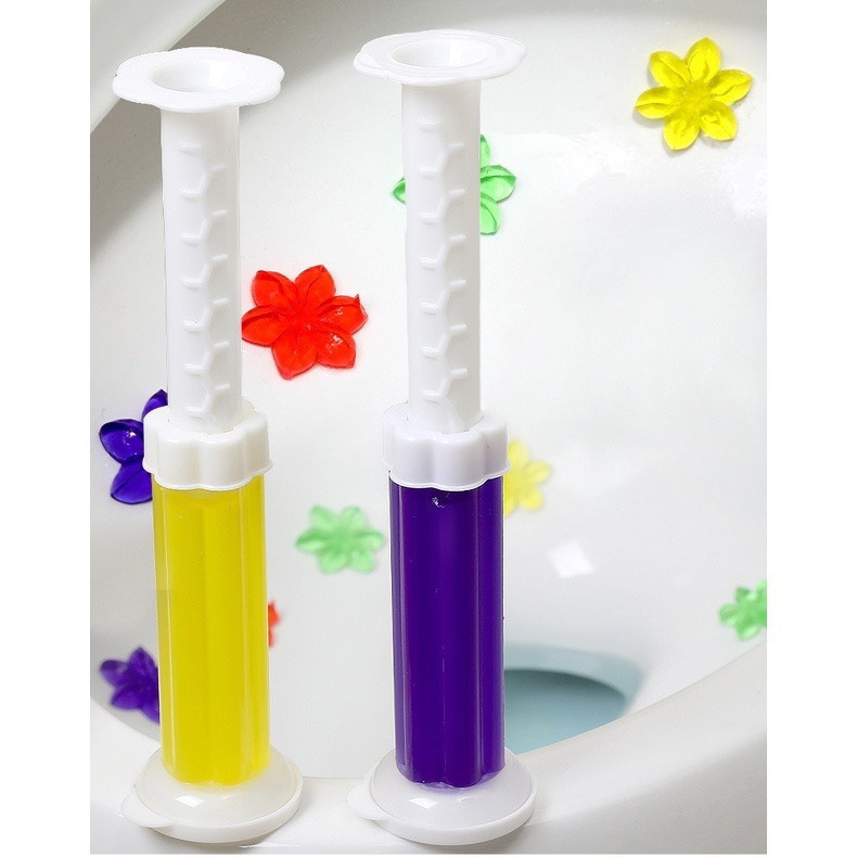 Gel thơm khử mùi khử trùng làm sạch vệ sinh diệt khuẩn bồn cầu hình bông hoa