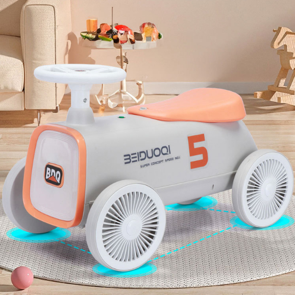 Xe chòi chân cho bé cao cấp 4 bánh có đèn có nhạc .Chất lượng cao cấp mẫu HOT 2023