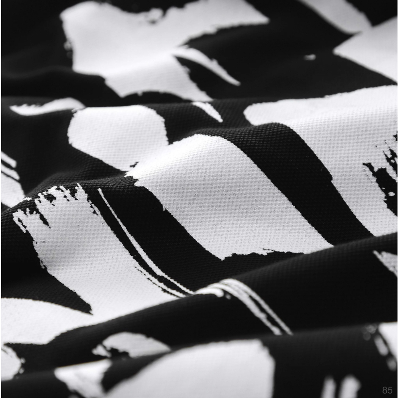 Áo thun nam Polo ICONDENIM Logo Brush Pattern chất Cotton mềm mại bền màu năng động - PLID0085