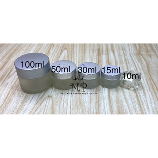 Hủ thuỷ tinh đựng lưu huỳnh 100ml và 50ml