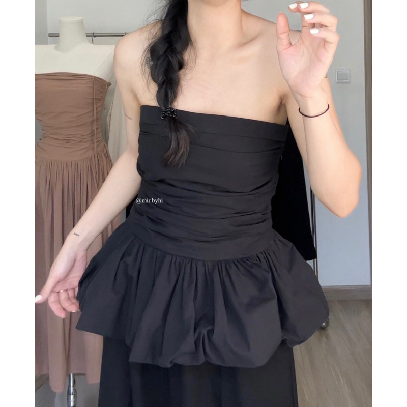 Áo quây linen xô hàn | FELIE TOP | mir.byhi