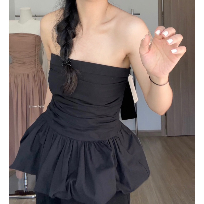 Áo quây linen xô hàn | FELIE TOP | mir.byhi