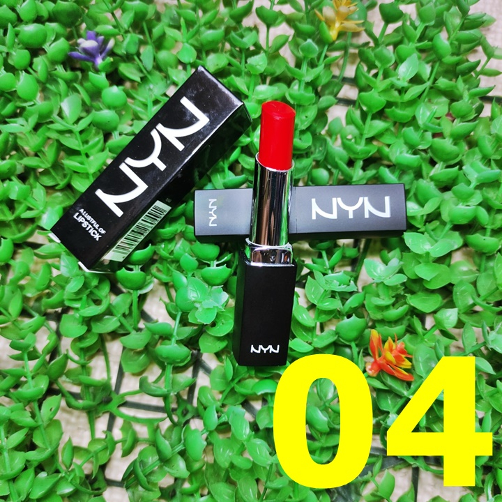 Son Kem Lì NY Alustful Lâu Trôi, Mềm Mịn Môi – SA907