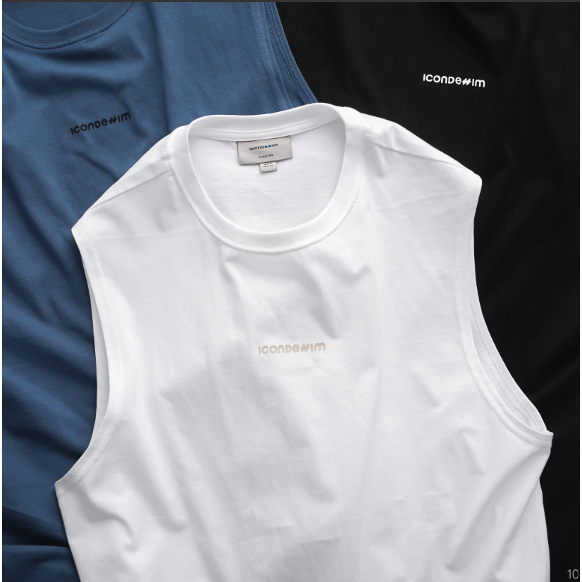 Áo ba lỗ nam Tanktop ICONDENIM Basic thể thao chất Cotton mềm mại mỏng nhẹ - TTID0010