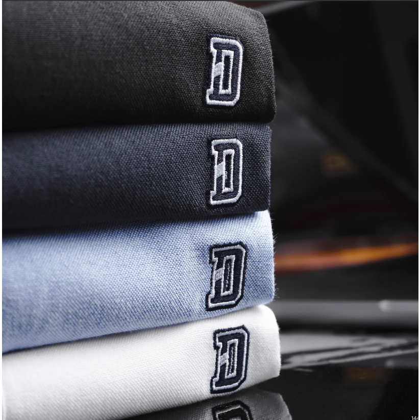 Áo sơ mi nam tay dài Casual Logo D Signature ICONDENIM chất bamboo mát lạnh chống nhăn bề mặt thoải mái - SMID0144