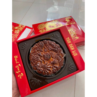 Thập cẩm gà quay 10 trứng 900g bánh trung thu tân lợi