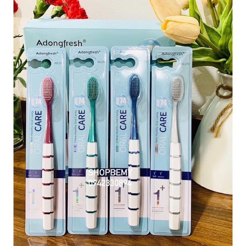 Bàn chải Adongfresh xanh lông mềm mại Anh Quốc MSP 270