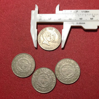 Đồng xu sưu tập. Philippines 1 piso.