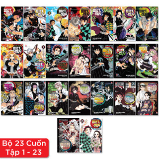  Truyện Tranh - Thanh Gươm Diệt Quỷ - Kimetsu No Yaiba  Bộ 23 Tập  -NXB Kim Đồng 