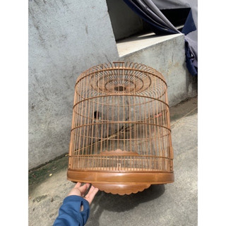  Khung lồng chim chích choè tự ráp lồng chòe chất liệu trúc size 40 42 Phụ kiện Bamboo 