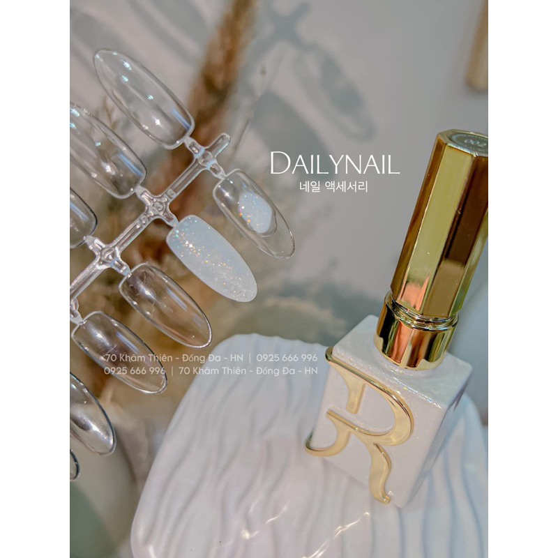 Sơn gel nhũ gạo trắng gulauri