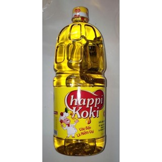 Dầu ăn Happy Koki 400ml/1L/2L