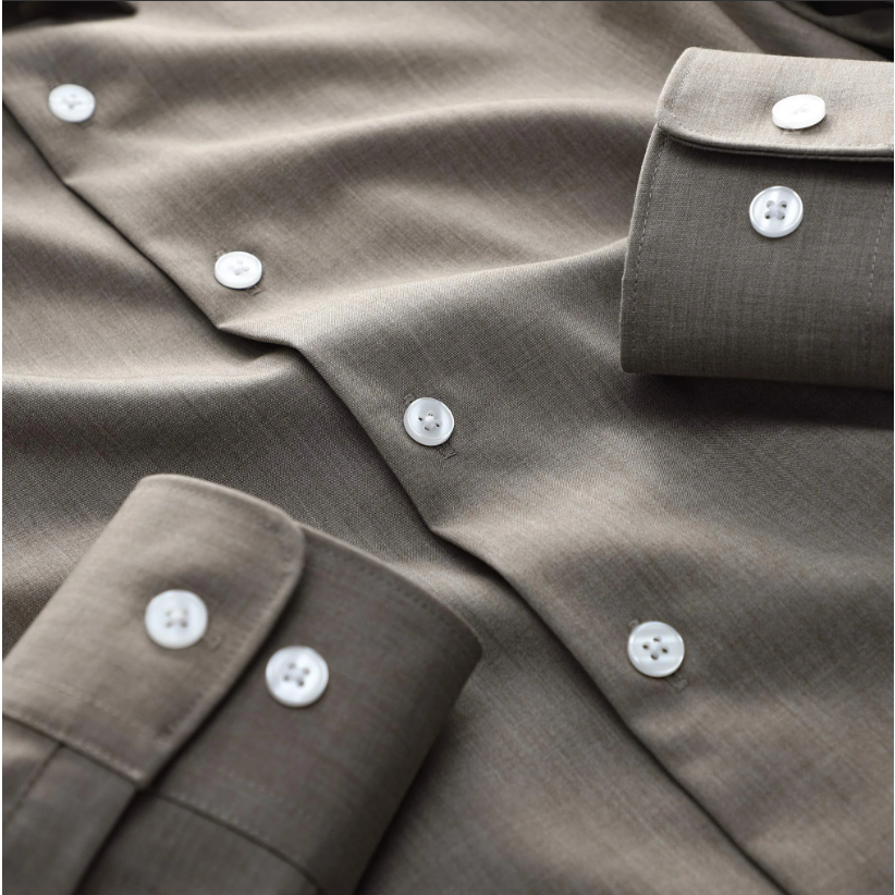 Áo sơ mi nam tay Dài ICDN Bamboo Basic thoáng mát chống nhăn bề mặt - SMID0092