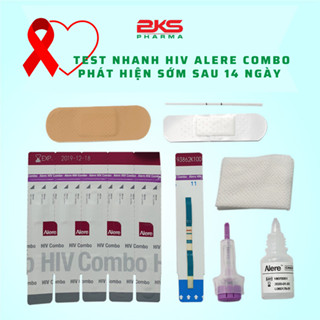 Test nhanh HIV Alere Determine Combo phát hiện sớm HIV sau 14 ngày với độ chính xác cao