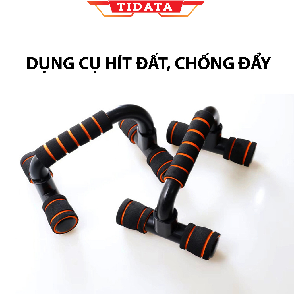 Dụng cụ hít đất TIDATA chống đẩy tập gym tại nhà push up stand