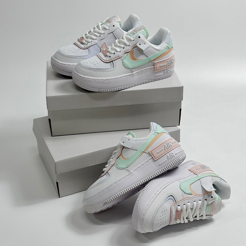 JDK STORE_Giày Sneaker Af1 Shadow White Atmosphere