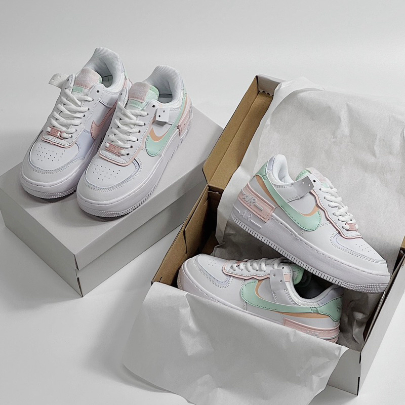 JDK STORE_Giày Sneaker Af1 Shadow White Atmosphere