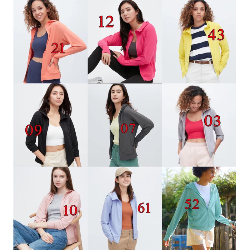 ÁO CHỐNG NẮNG UNIQLO AIRISM 2023 AUTH CHÍNH HÃNG
