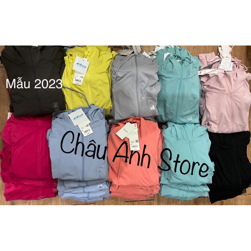 ÁO CHỐNG NẮNG UNIQLO AIRISM 2023 AUTH CHÍNH HÃNG