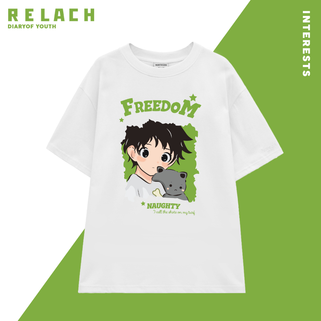 Áo Thun Cặp Đôi Nam Nữ Form Rộng Cotton Poly Tay Lỡ Unisex, Áo Phông Relach Couple Yêu Cổ Tròn Basic Overisze - CD1