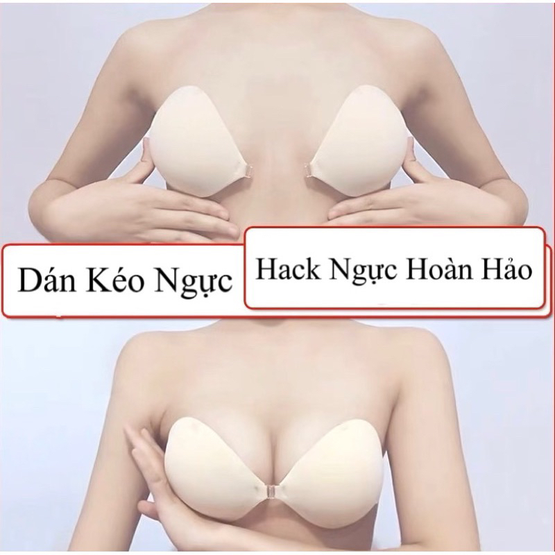 Áo Dán Nâng Ngực Đệm Dày 6cm Cài Trước Tạo Khe Siêu Nâng Ngực Siêu Hot P41
