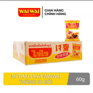 Mì chay Thái Lan Waiwai vị rau củ loại 60g