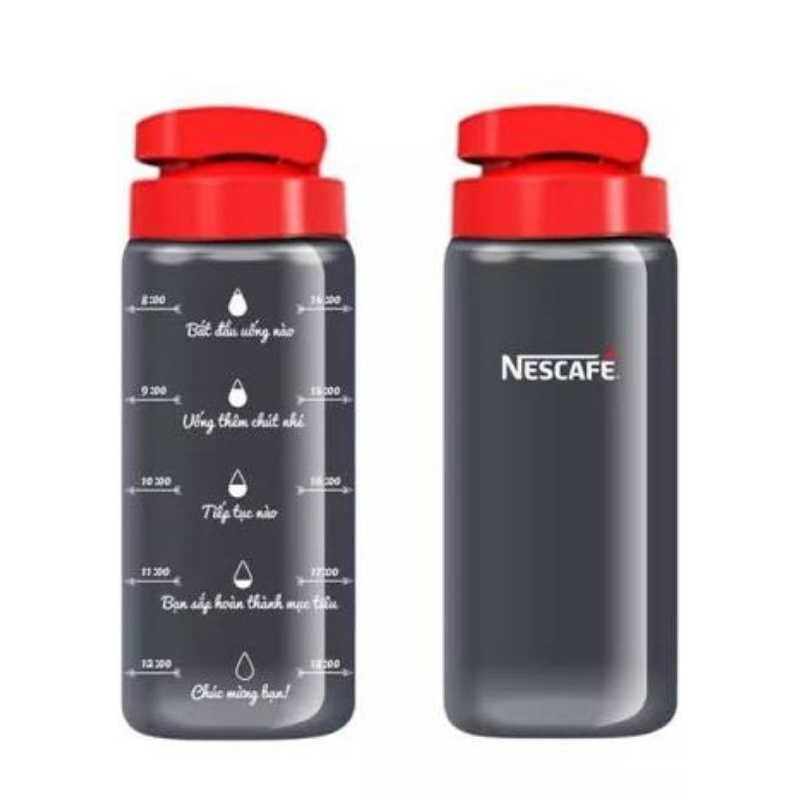 Bình Nước Detox - Bình Nắp đậy kín Nestle