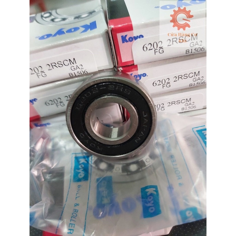Vòng bi/bạc đạn 6200, 6201, 6202, 6203, 6204, 6205, 6206, 6300,6301, 6004 ZZCM KOYO,chính hãng