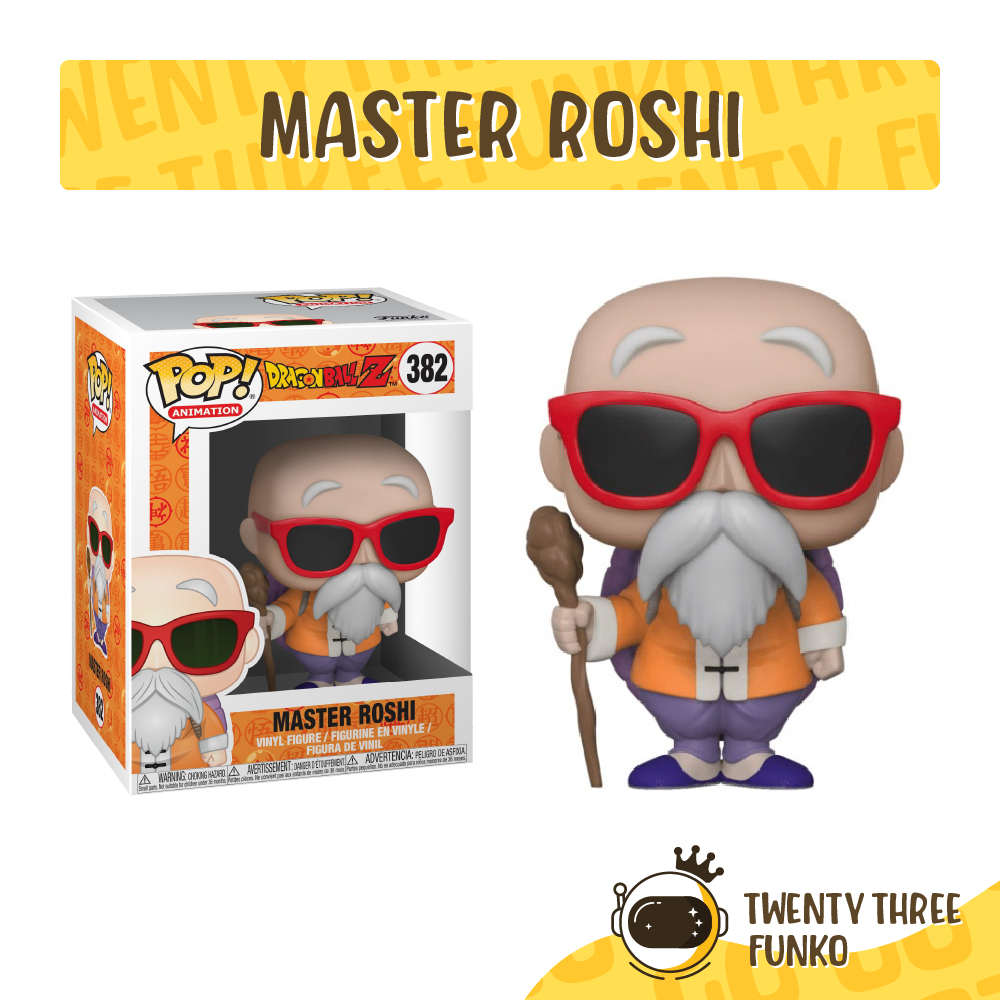 Mô hình đồ chơi Funko Pop Anime • Master Roshi 382 • Dragon Ball Z