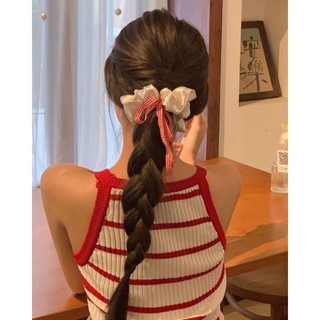 Cột Tóc Scrunchies Vải Lụa Thắt Nơ Nữ Tính - COT1241 - Bcorner