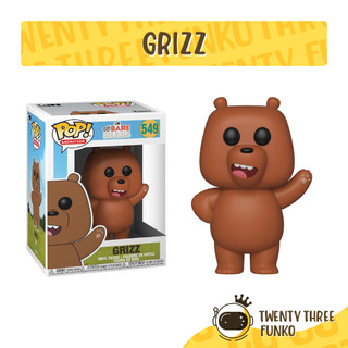Mô hình đồ chơi Funko Pop Cartoon • Grizz 549 • We Bare Bears