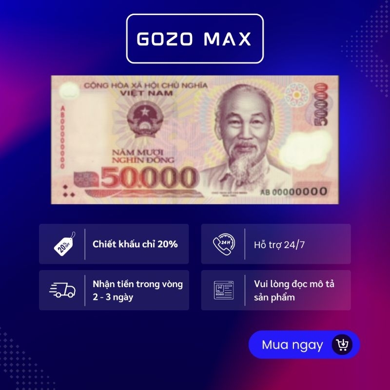 [ ĐỔI VOUCHER ] Mệnh giá 50.000đ