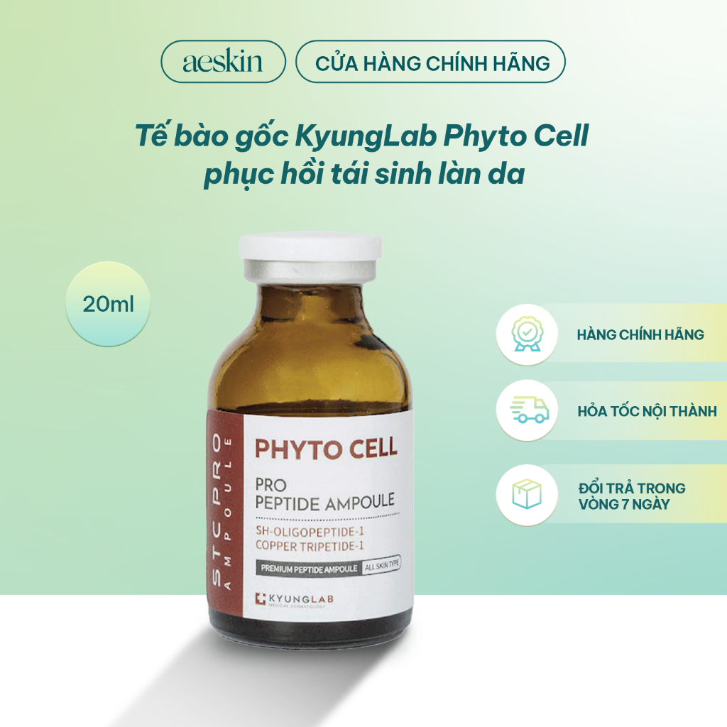 Tế bào gốc KyungLab Phyto Cell phục hồi tái sinh làn da 20ml