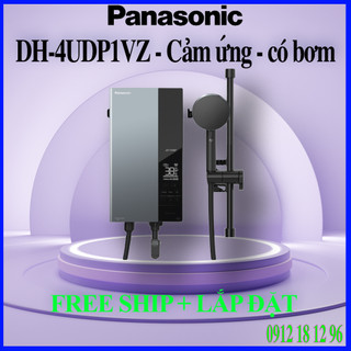 Máy nước nóng trực tiếp panasonic dh-4udp1vz, 4500w, có bơm trợ lực