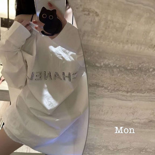 Sơ mi Cha.Nel đá form rộng qcl1