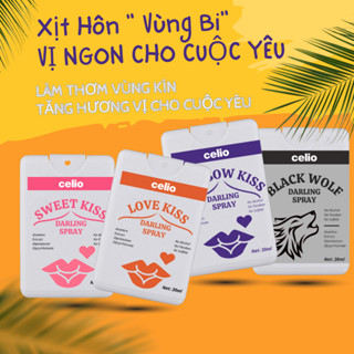 Xịt Ngon Xịt Hôn Vùng Bi CELIO Hương Trái Cây Nhiệt Đới Giúp Nàng và Chàng Tự Tin Với Mùi Hương Hoa Quả The Mát 20ml