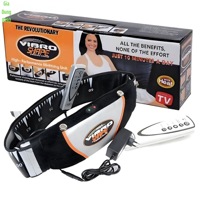 Đai Bụng Massage Giảm Mỡ , Máy Massage Rung Giảm Mỡ Toàn Thân - Tiện ích - Hiệu Quả Bảo Hành 12 tháng