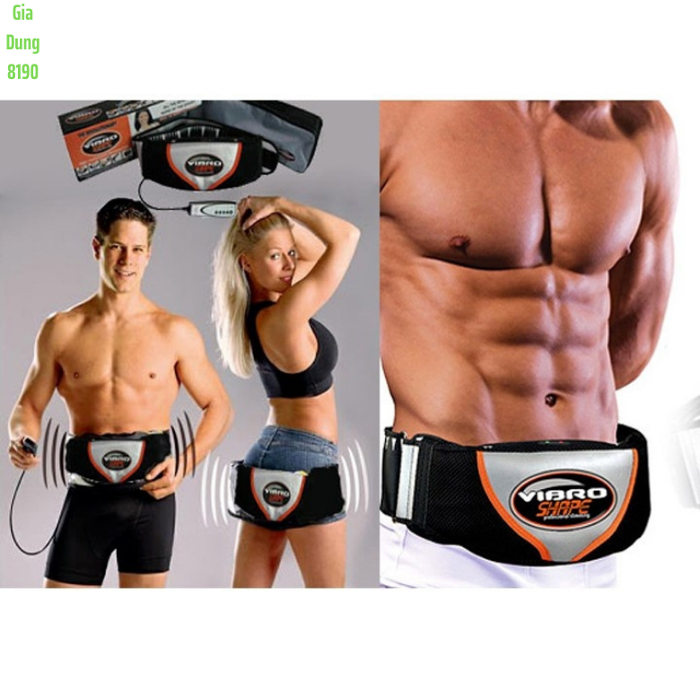 Đai Bụng Massage Giảm Mỡ , Máy Massage Rung Giảm Mỡ Toàn Thân - Tiện ích - Hiệu Quả Bảo Hành 12 tháng