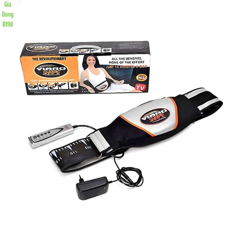 Đai Bụng Massage Giảm Mỡ , Máy Massage Rung Giảm Mỡ Toàn Thân - Tiện ích - Hiệu Quả Bảo Hành 12 tháng